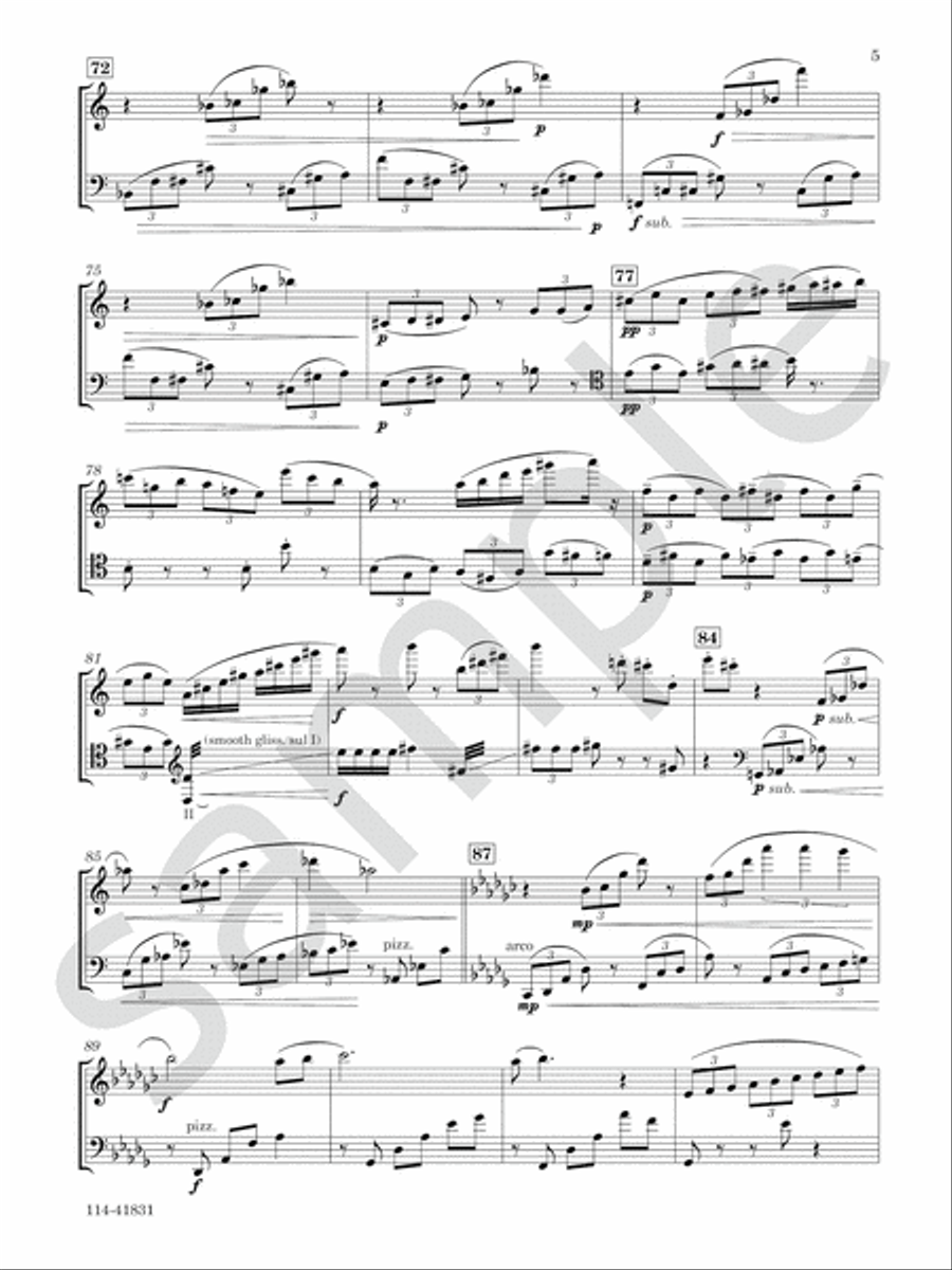 Desert Dusk Desert Dusk Chamber Music scores gallery preview page 6