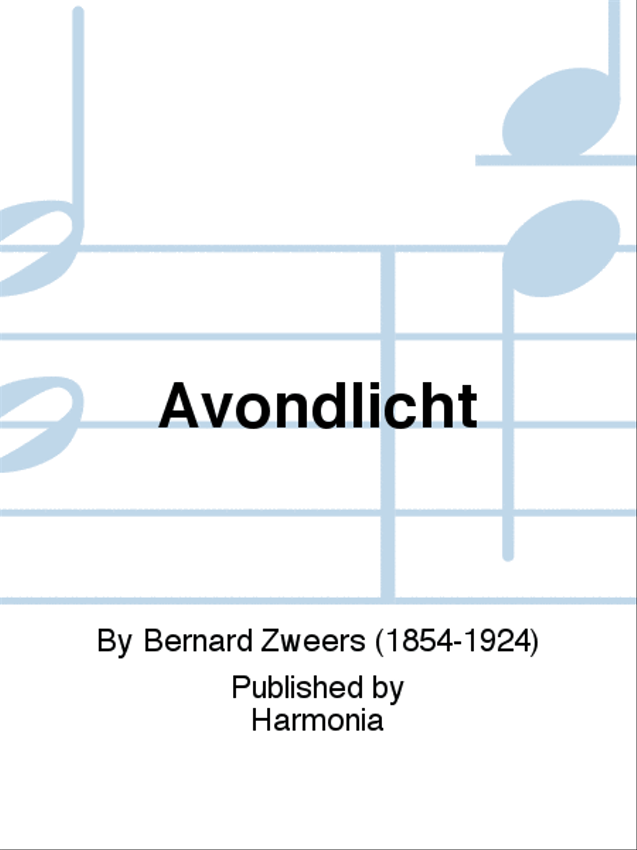 Avondlicht Avondlicht 4-Part scores gallery preview page 1