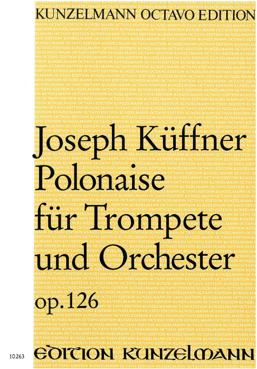 Polonaise for trumpet Chamber Orchestra scores gallery preview page 1