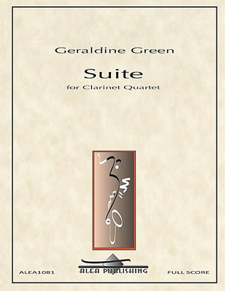 Book cover for Suite for Clarinet Quartet