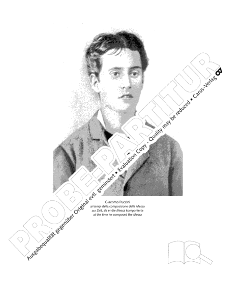Edizione Nazionale delle Opere di Giacomo Puccini. III. Vocal music; 2. Messa a 4 voci (vol. III/2) 4-Part scores gallery preview page 9
