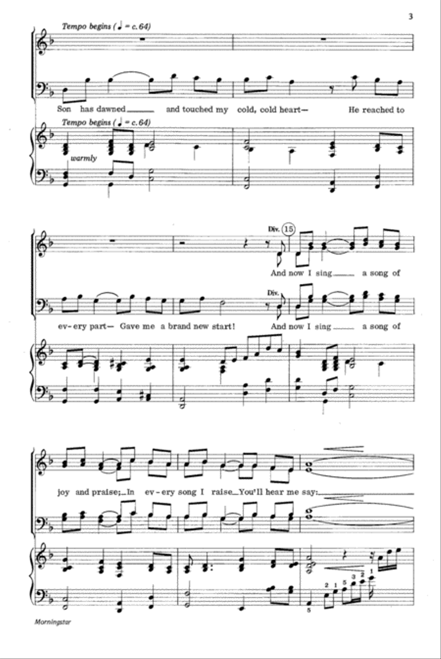 Morningstar 4-Part scores gallery preview page 3