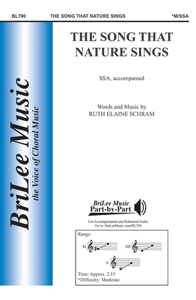 Book cover for The Song That Nature Sings