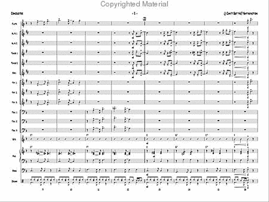 (I Can't Get No) Satisfaction Jazz Ensemble scores gallery preview page 3
