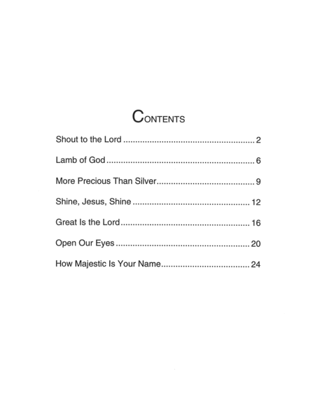 Praise & Worship for Organ-Digital Download