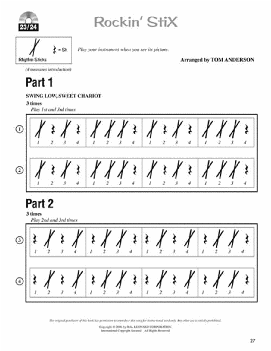 Rhythm Read & Play Choir scores gallery preview page 4