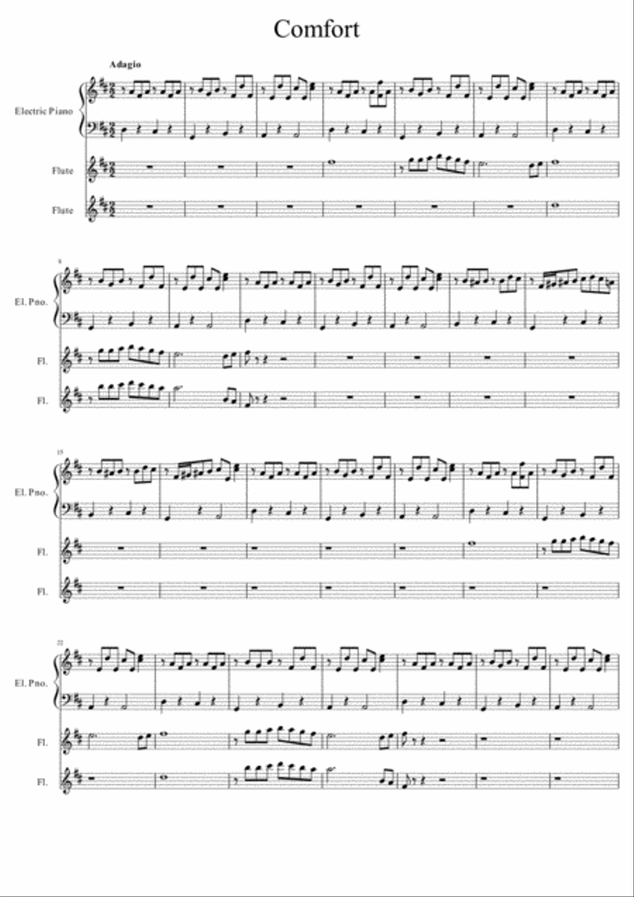 Comfort Small Ensemble scores gallery preview page 1