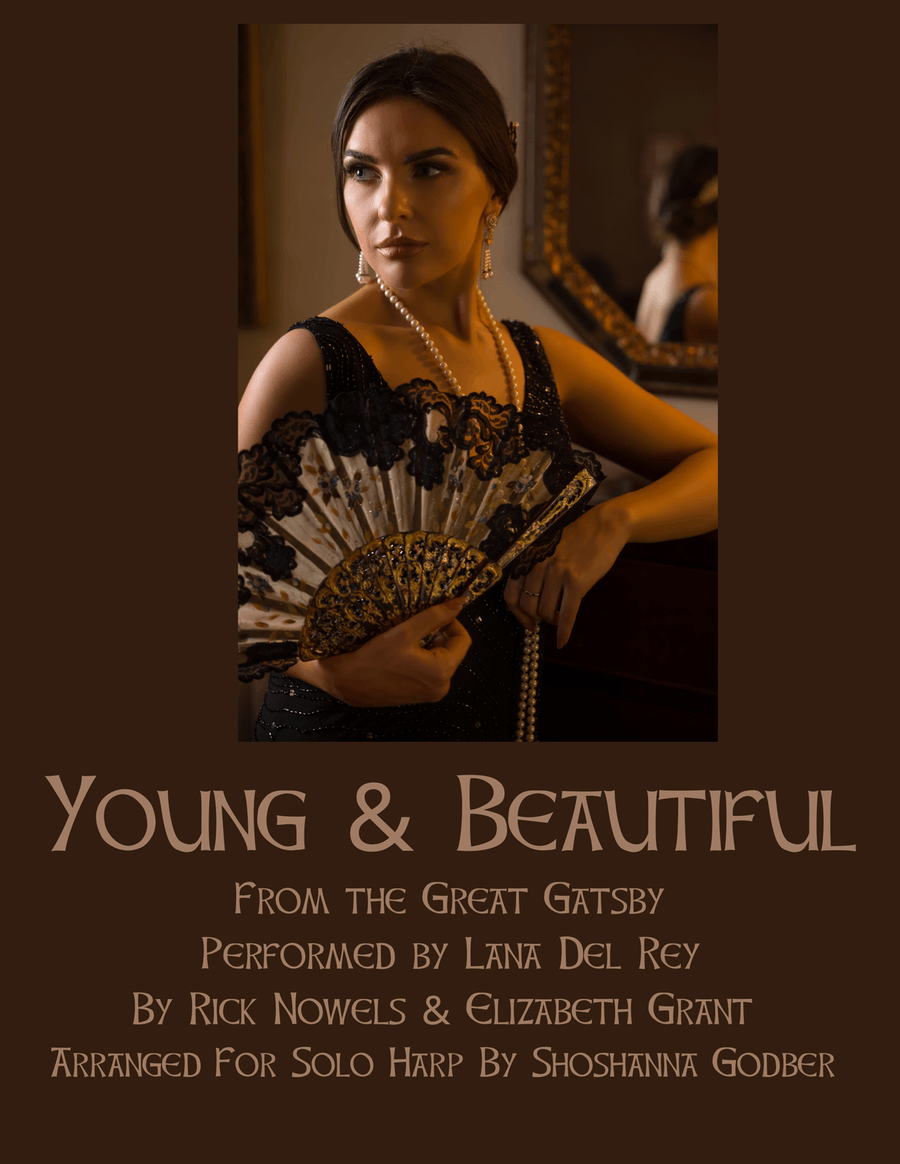 Young And Beautiful Young And Beautiful Celtic Harp scores gallery preview page 1