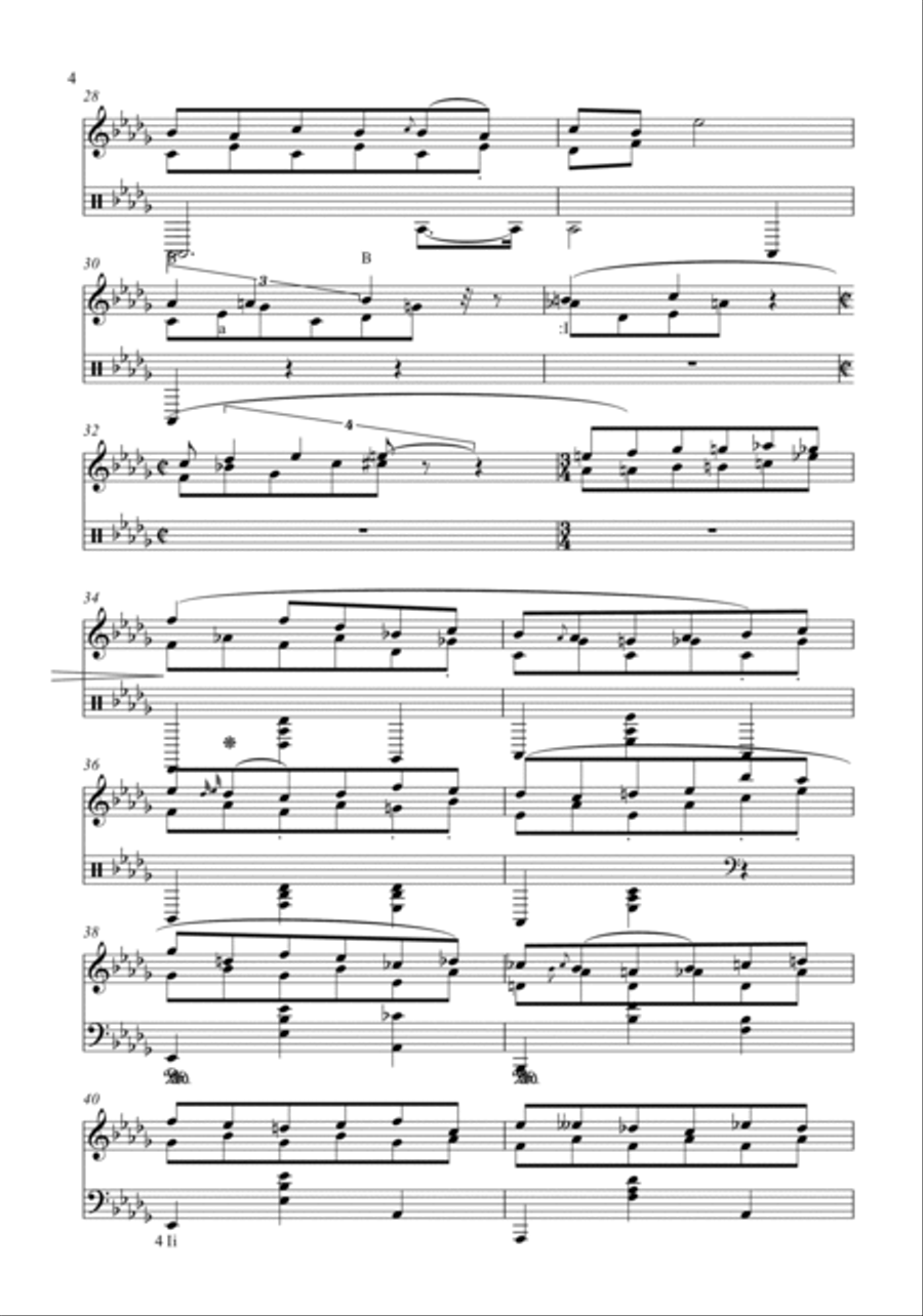 Three New Etudes No. 3 in Db Major Piano Method scores gallery preview page 4