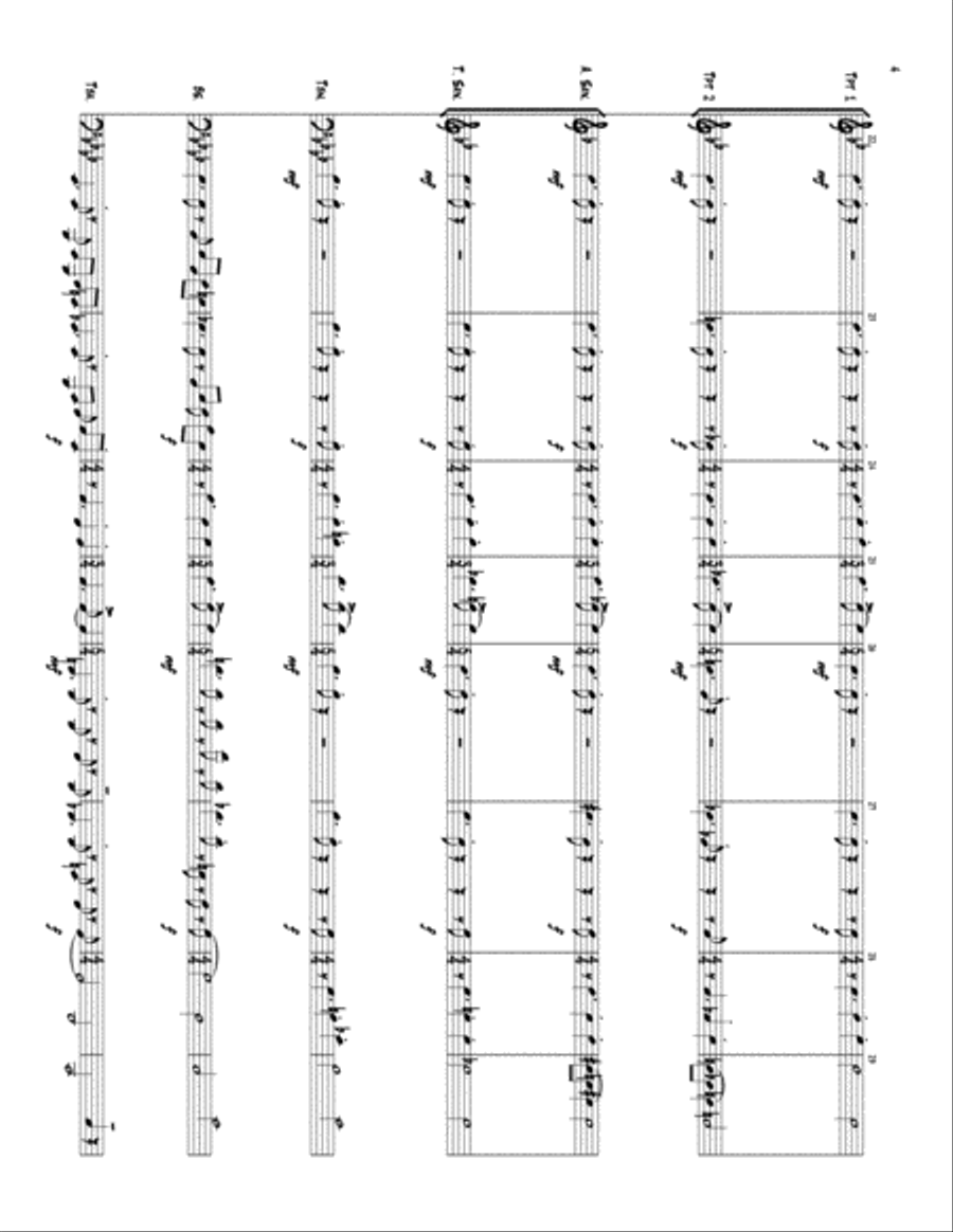 Moment S Notice Jazz Ensemble scores gallery preview page 6