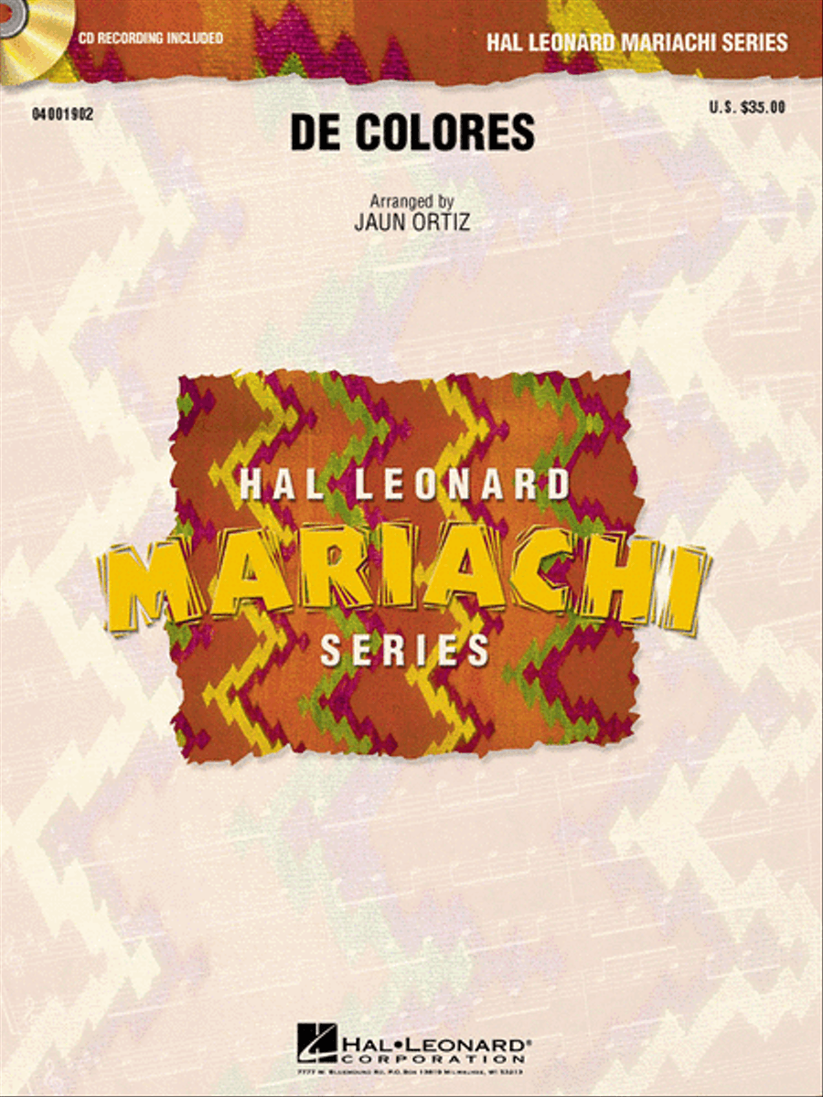 De Colores Mariachi Band scores gallery preview page 1