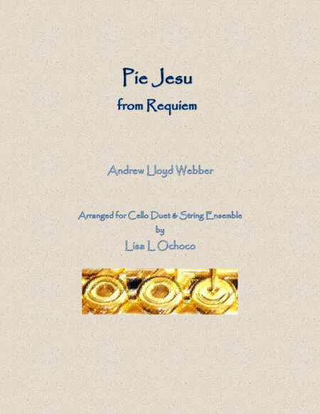 Pie Jesu for Cello Duet and String Ensemble image number null