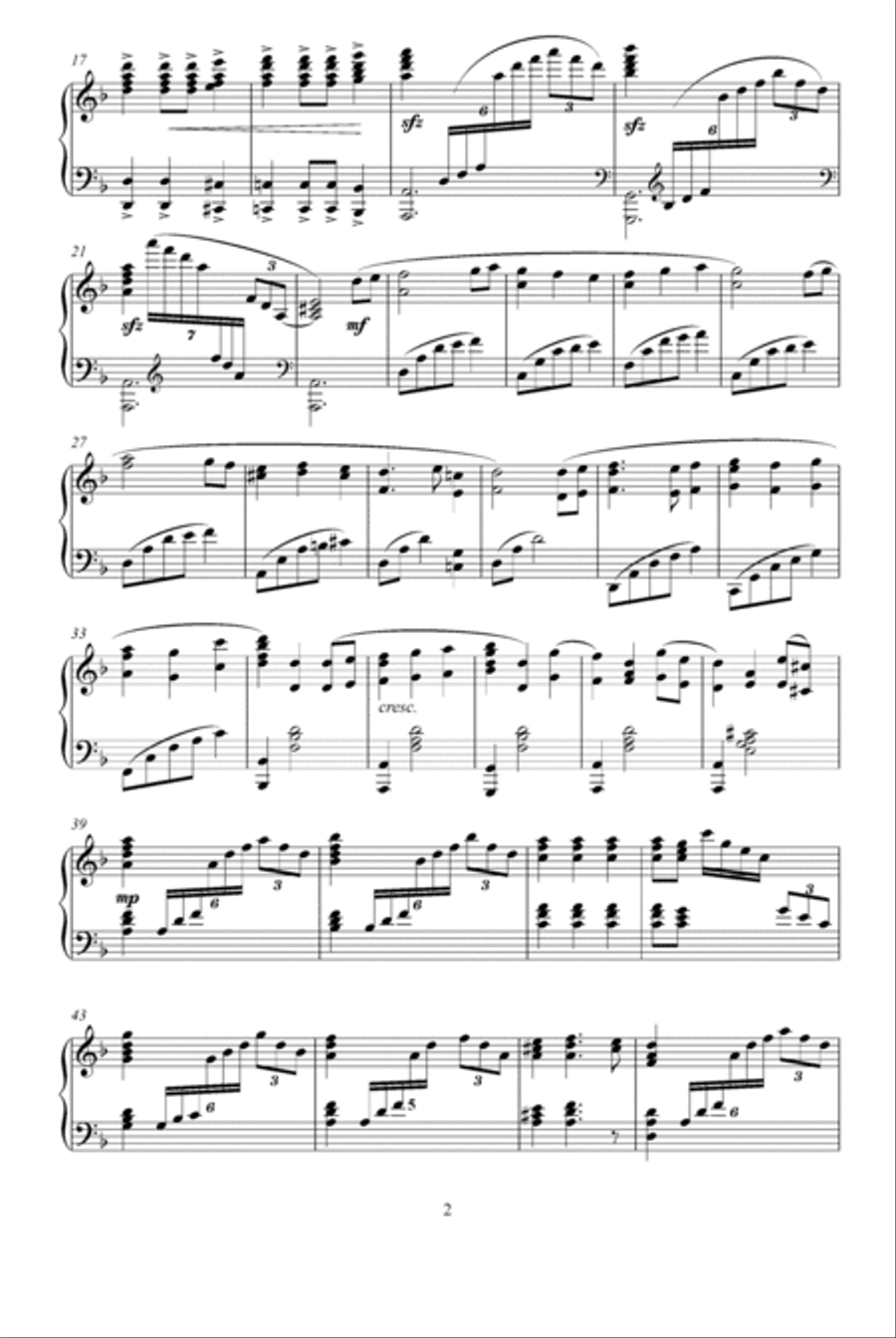 He's A Pirate He's A Pirate Piano Solo scores gallery preview page 2