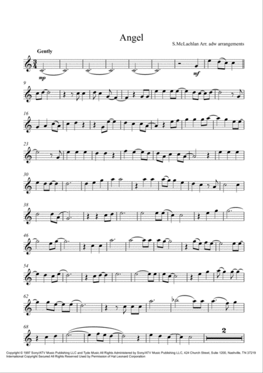 Angel String Quartet scores gallery preview page 5