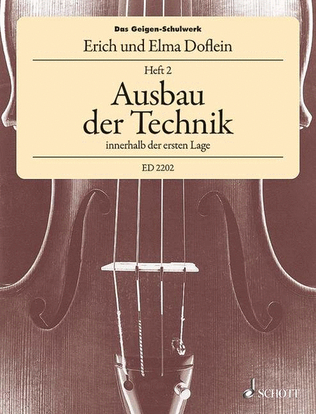 Book cover for Violin School Vol. 2 *german*