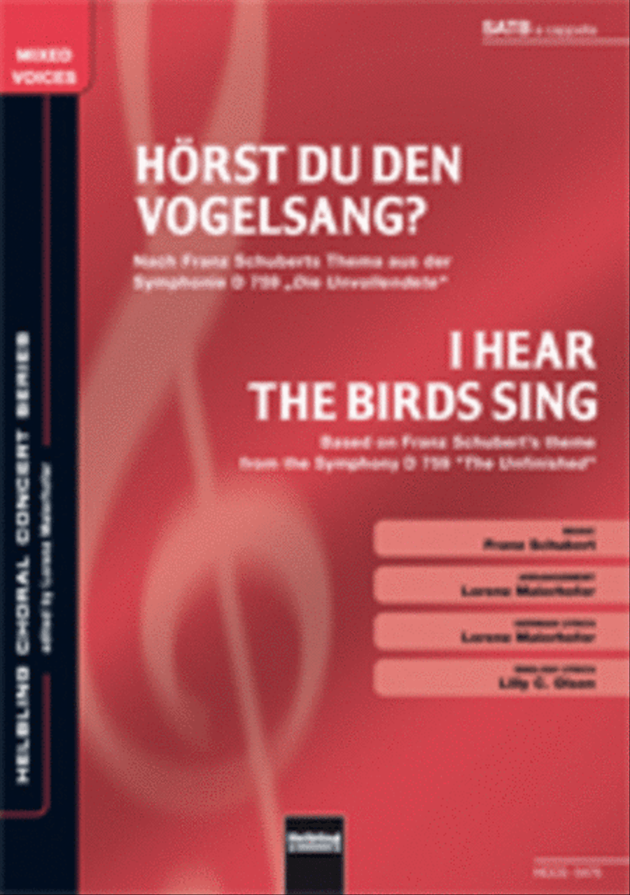 I hear the birds sing I hear the birds sing 4-Part scores gallery preview page 1