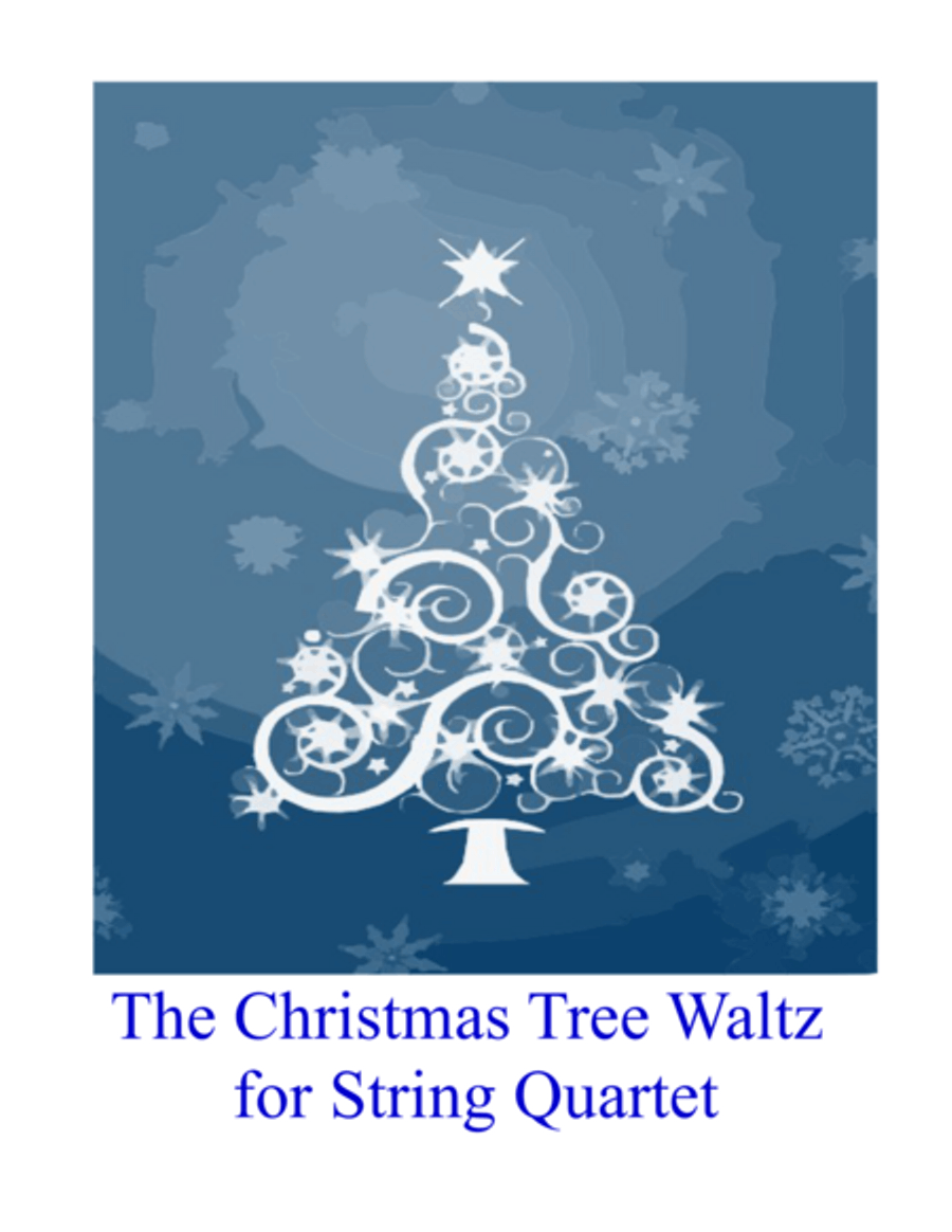 The Christmas Tree Waltz for String Quartet String Quartet scores gallery preview page 1