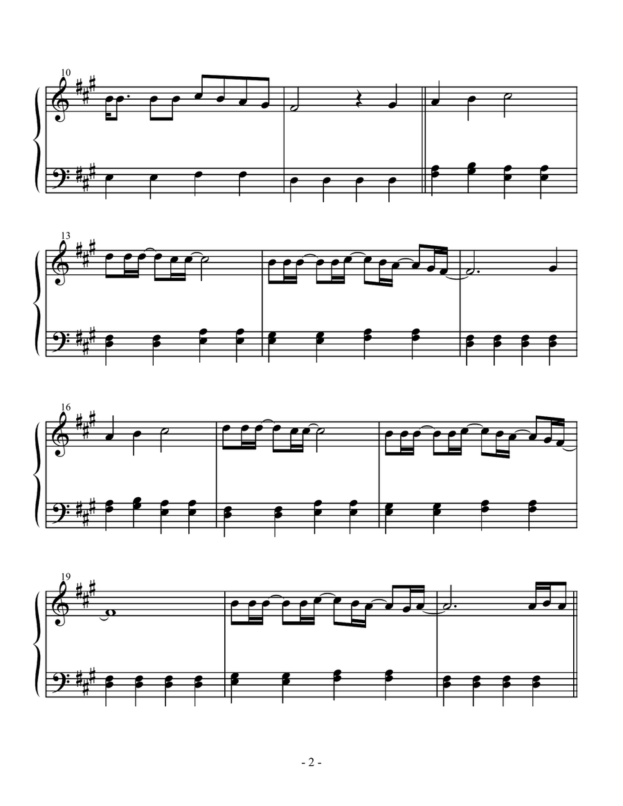 Well Done Well Done Piano Solo scores gallery preview page 2