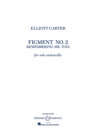 Book cover for Figment No. 2 – Remembering Mr. Ives