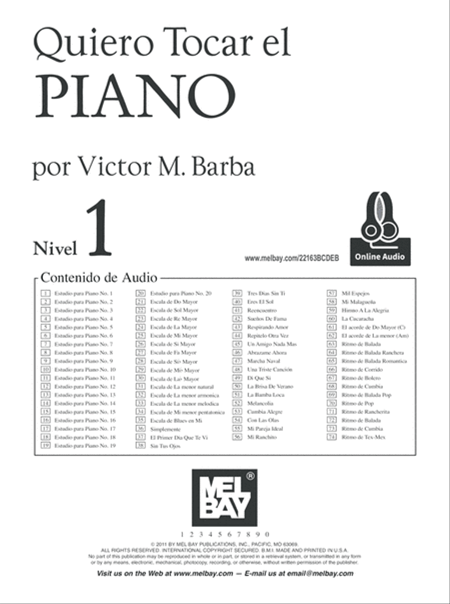 Quiero Tocar el Piano Piano Method scores gallery preview page 2