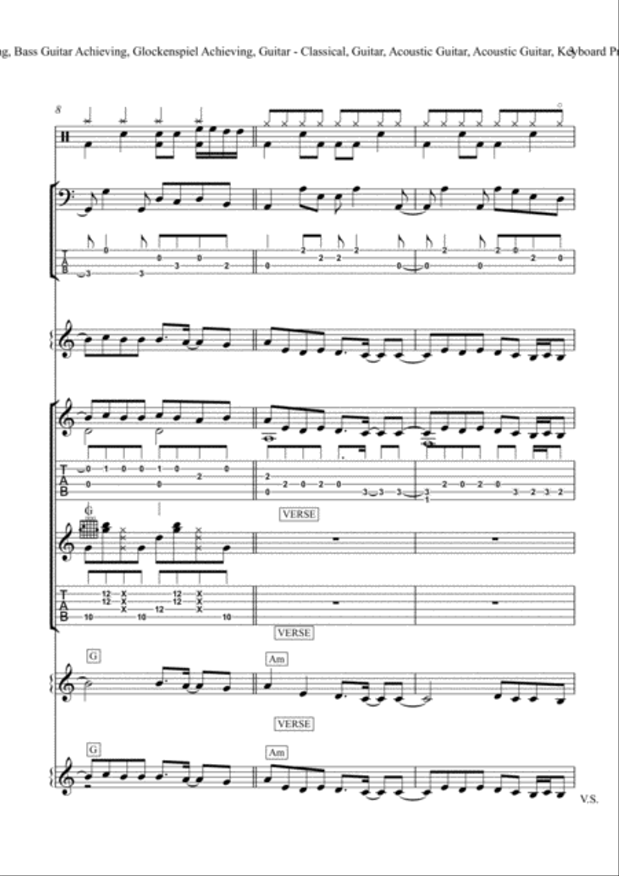Senorita Small Ensemble scores gallery preview page 3