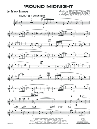 'Round Midnight: B-flat Tenor Saxophone