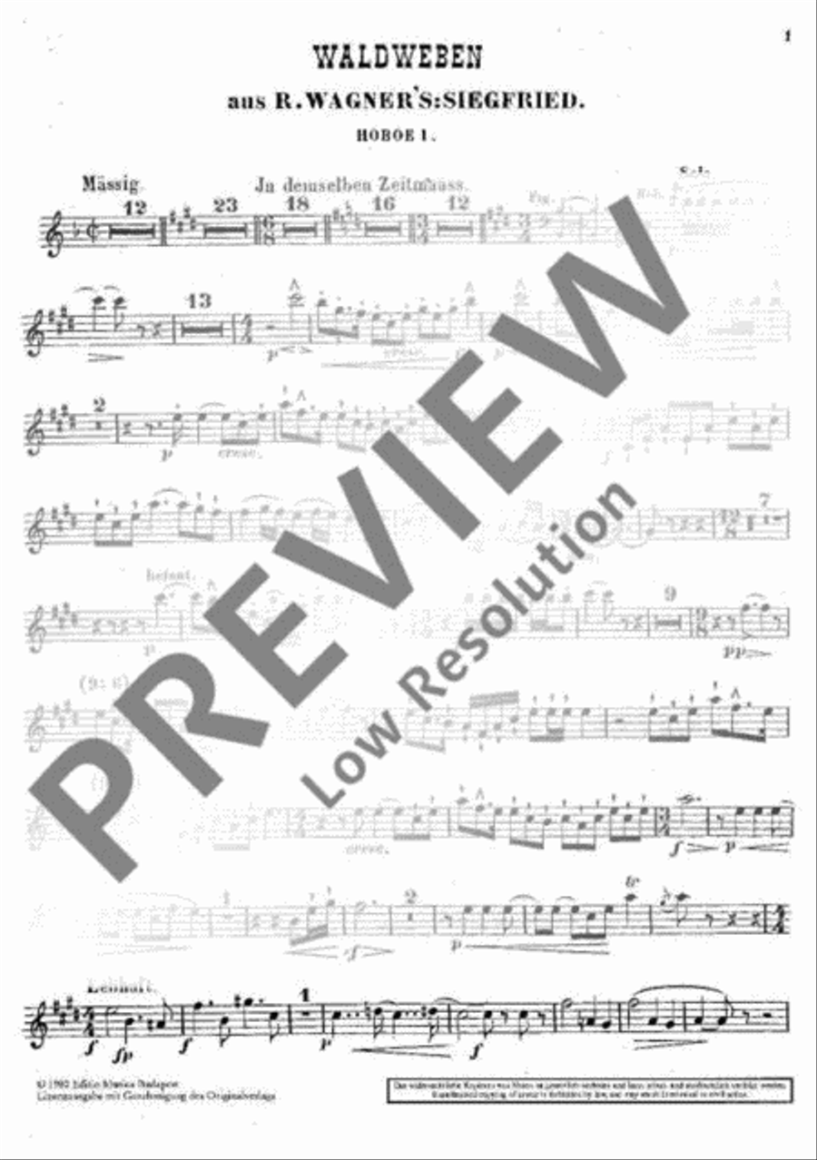 Siegfried Orchestra scores gallery preview page 6