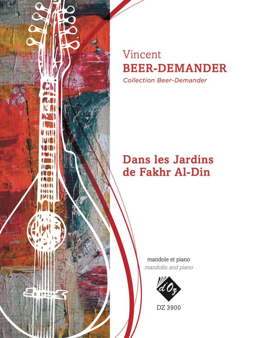 Dans les Jardins de Fakhr Al-Din Piano Accompaniment scores gallery preview page 1