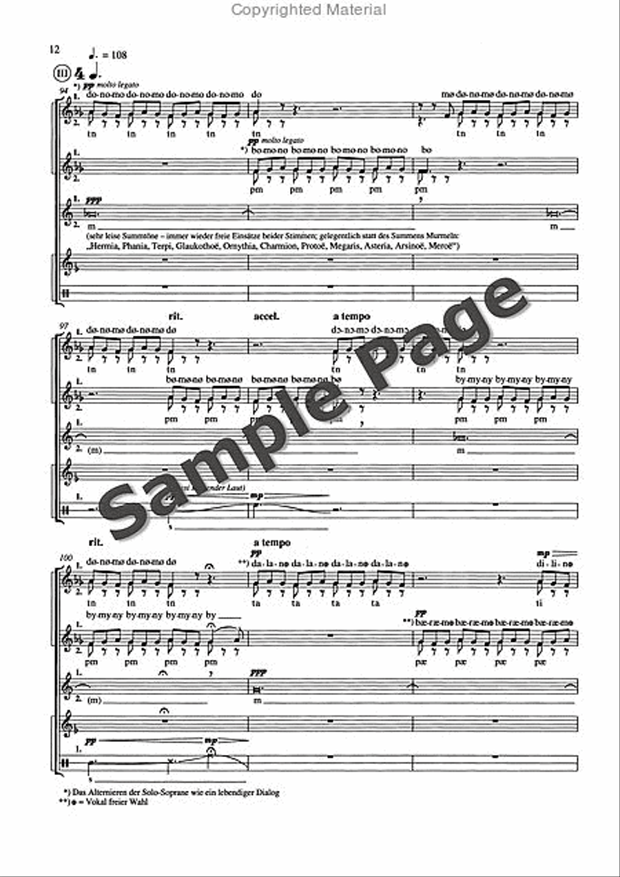 Amazones Sssaa Amazones Sssaa Women's Choir scores gallery preview page 13