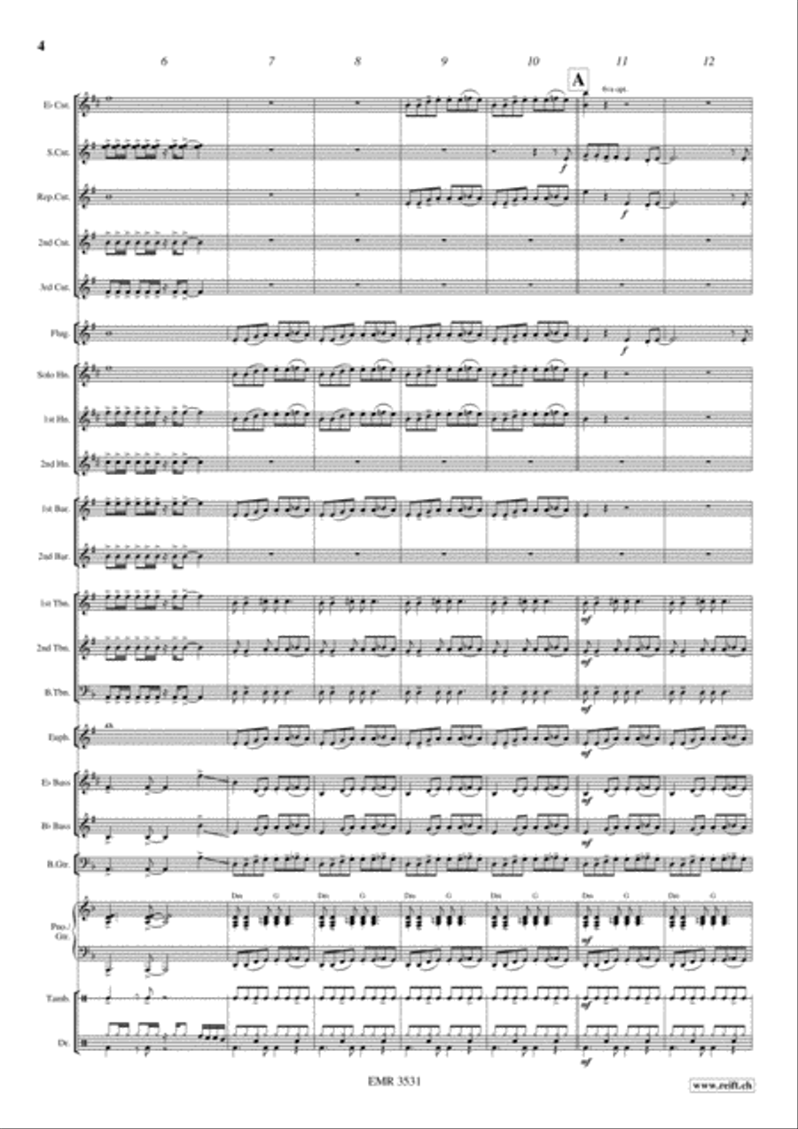 Venus Venus Brass Band scores gallery preview page 5