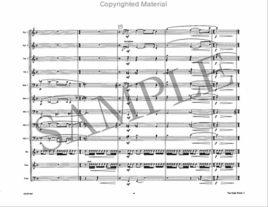 The Night Watch Percussion Ensemble scores gallery preview page 5
