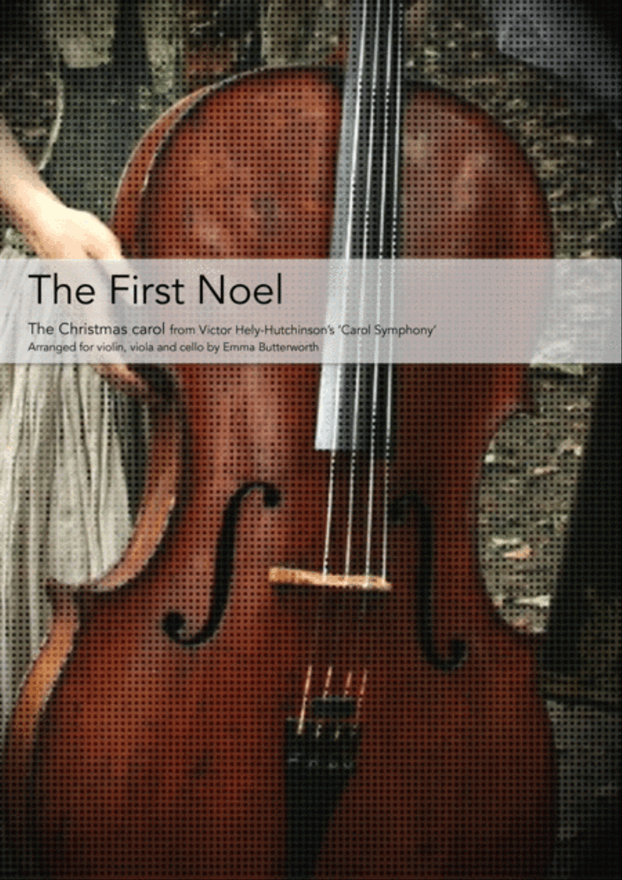The First Noel for violin, viola & cello String Trio scores gallery preview page 1