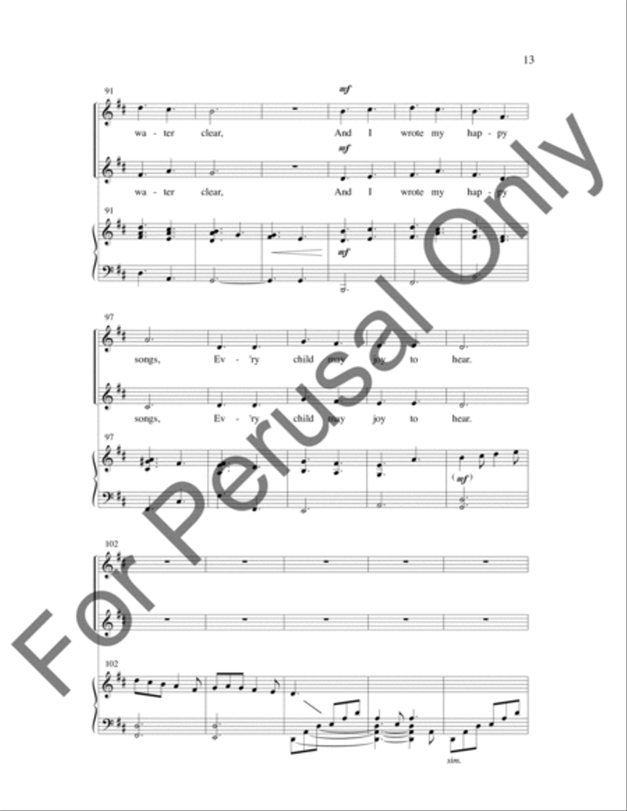 Two Songs Of Youth SA scores gallery preview page 12