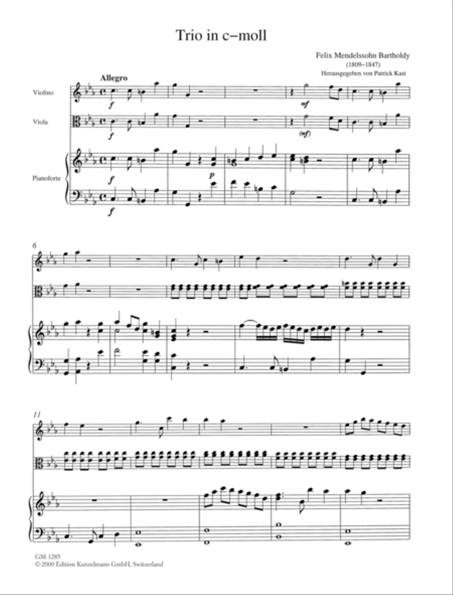 Trio Viola scores gallery preview page 2