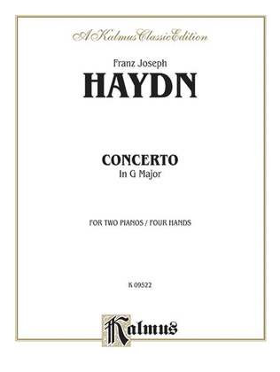 Book cover for Piano Concerto in G Major