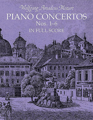 Book cover for Piano Concertos Nos. 1-6 in Full Score