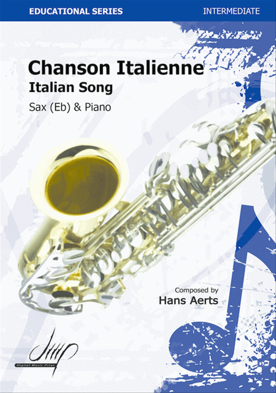 Italian Song Italian Song Alto Saxophone scores gallery preview page 1