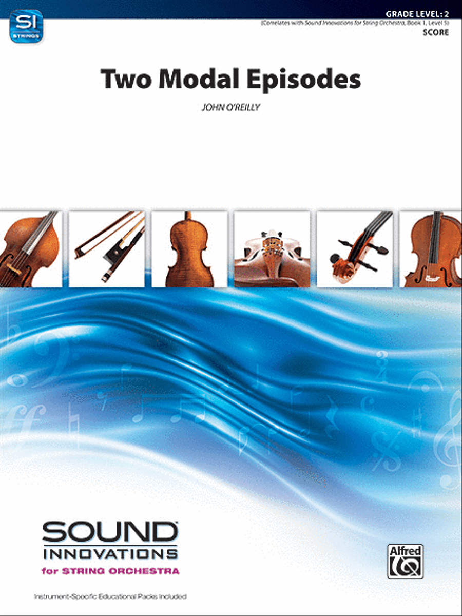 Two Modal Episodes String Orchestra scores gallery preview page 1