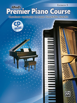 Book cover for Premier Piano Course Lesson Book, Book 5