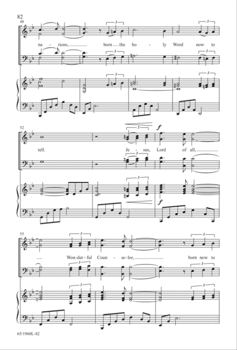A New Birth...A New Beginning 4-Part scores gallery preview page 83