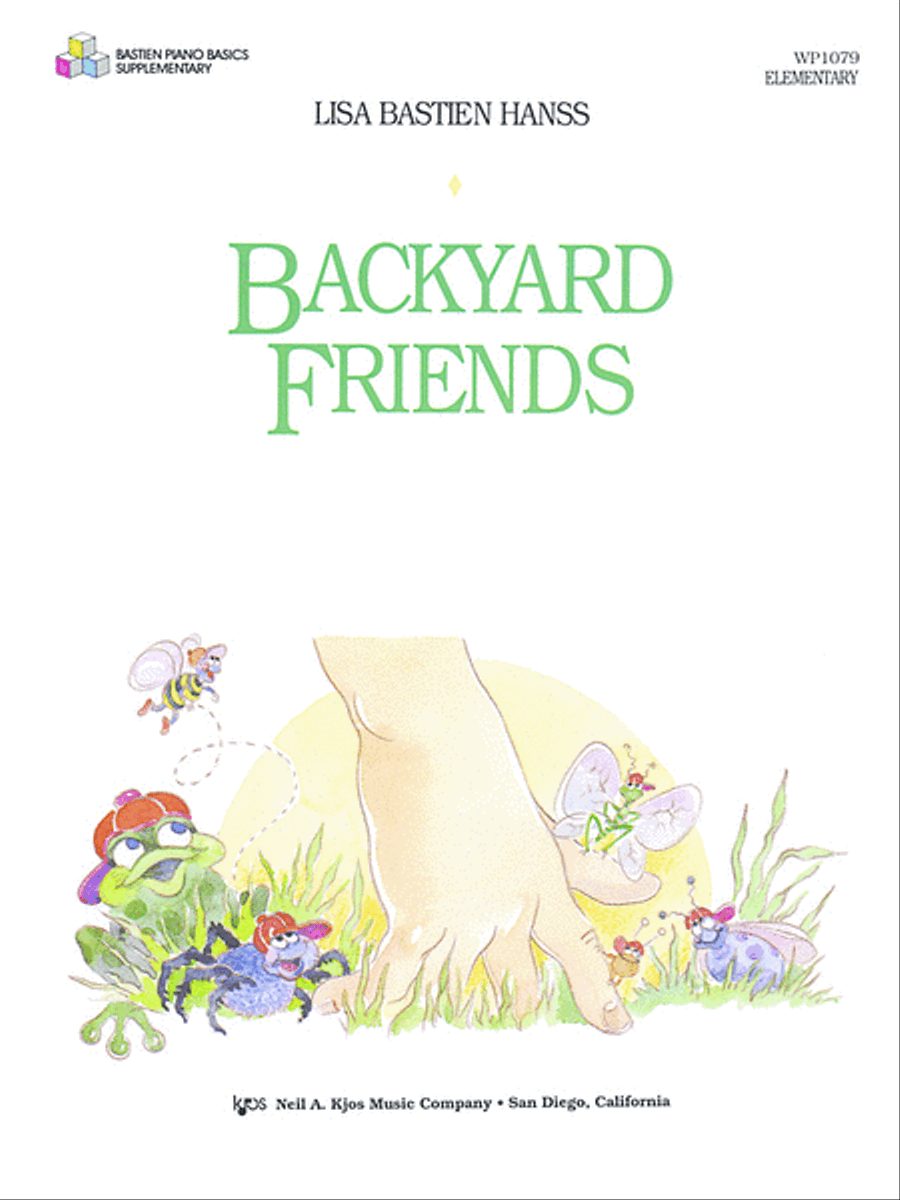 Backyard Friends Piano Method scores gallery preview page 1