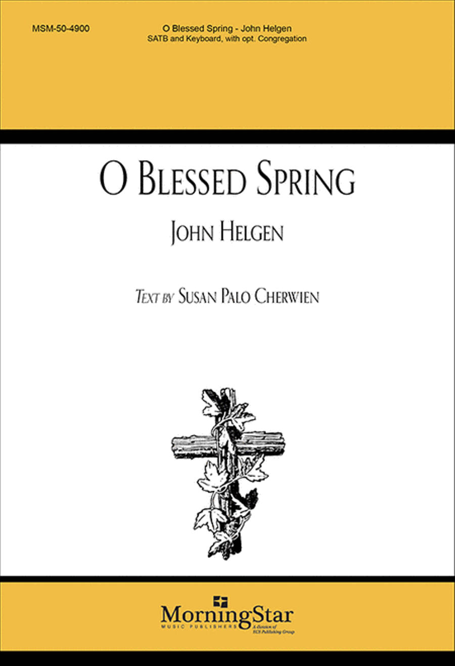 O Blessed Spring 4-Part scores gallery preview page 1