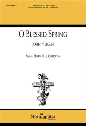 Book cover for O Blessed Spring
