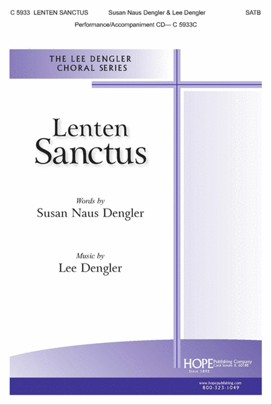 Lenten Sanctus 4-Part scores gallery preview page 1