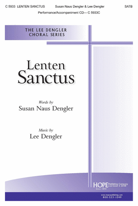 Book cover for Lenten Sanctus