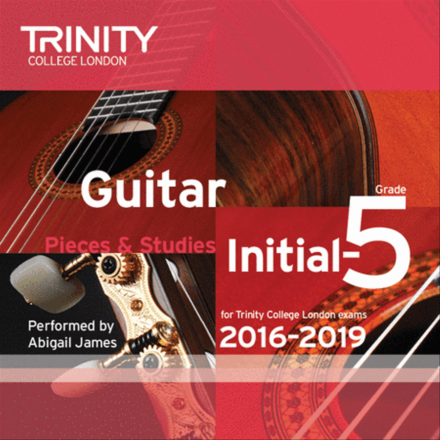 Guitar 2016-2019 CD: Initial-Grade 5 Guitar scores gallery preview page 1