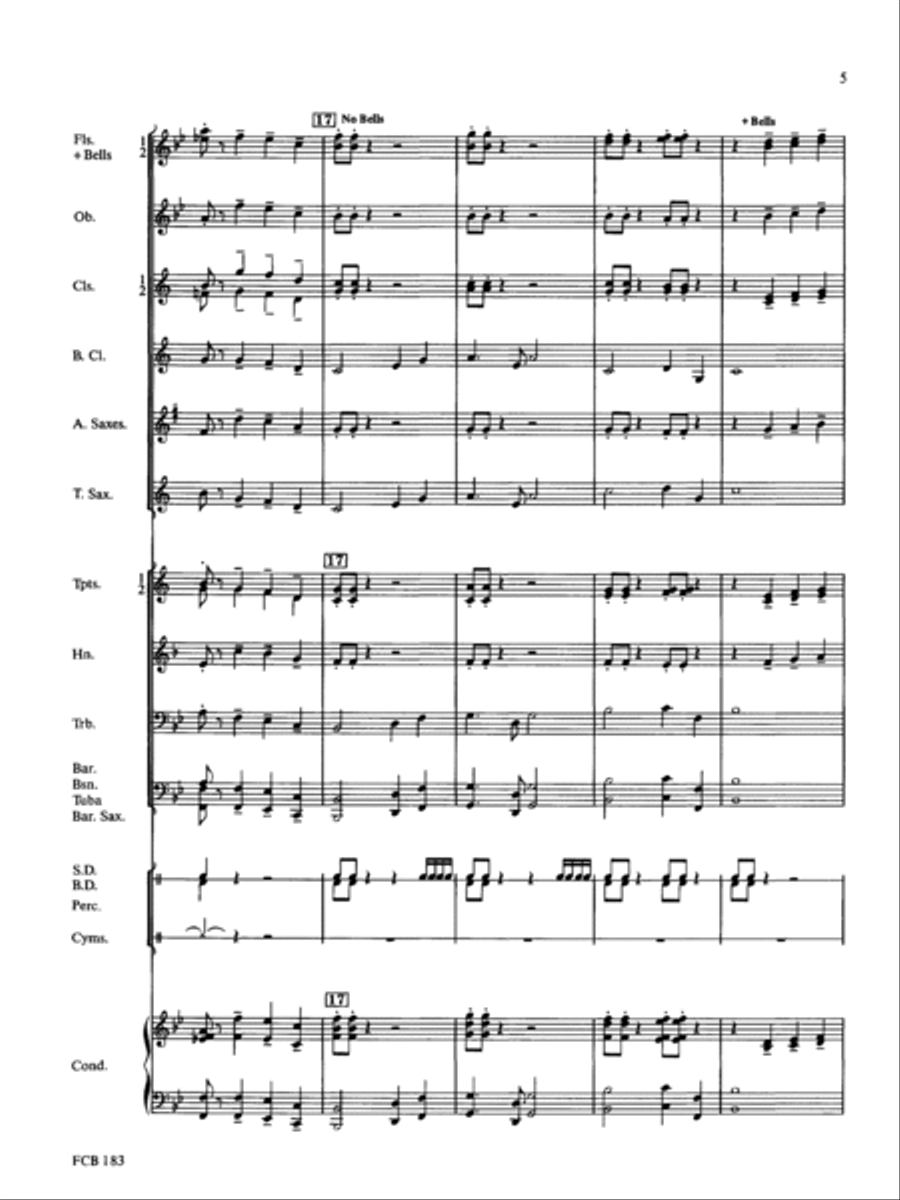 Anchors Aweigh Concert Band scores gallery preview page 5