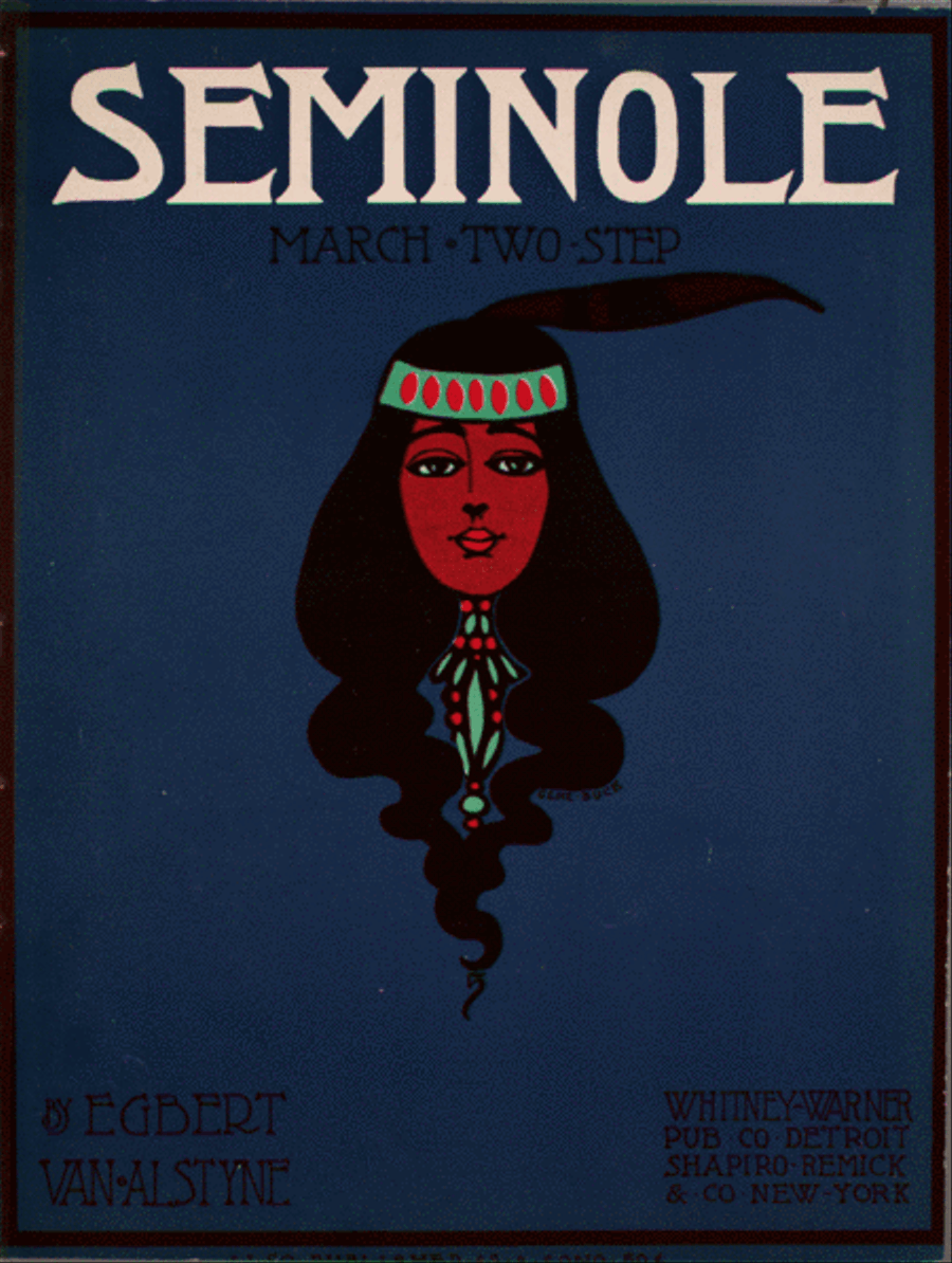 Seminole. March Two-Step Piano Solo scores gallery preview page 1