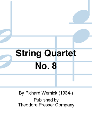 Book cover for String Quartet No. 8