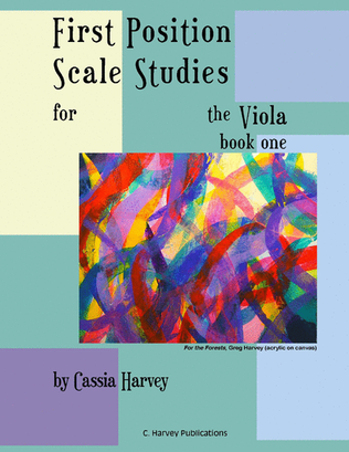 Book cover for First Position Scale Studies for the Viola, Book One